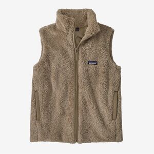 Patagonia tan women’s Los Gatos Fleece Vest
